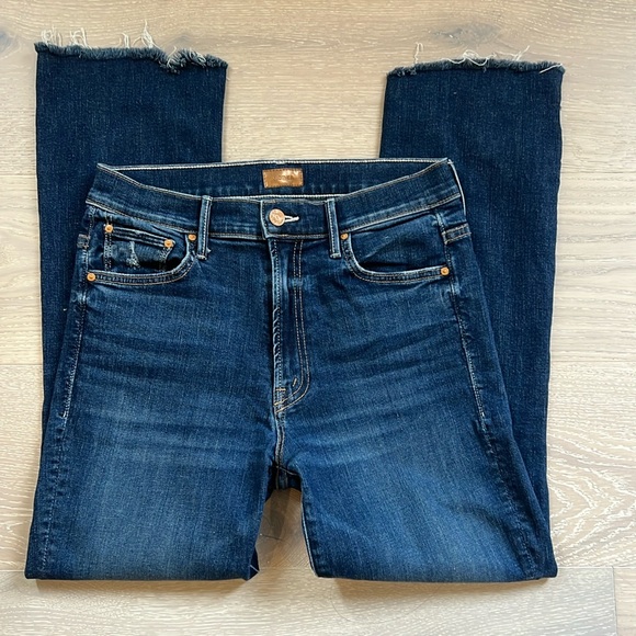 MOTHER Denim - Mother Insider Crop Step Fray Jeans